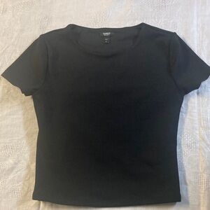 Express Black Body Contour Top. Size XS.
